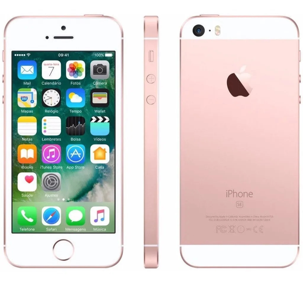 Celular Iphone SE 32gb - Celulares - rosa - Central - unidade    Cod. CL IP SE